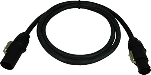 NWP Verlängerungskabel 1,5m powerCON True1 TOP Stecker auf powerCON True1 TOPBuchse - 3x1,5mm² - Gummischlauchleitung - Linkkabel von NWP