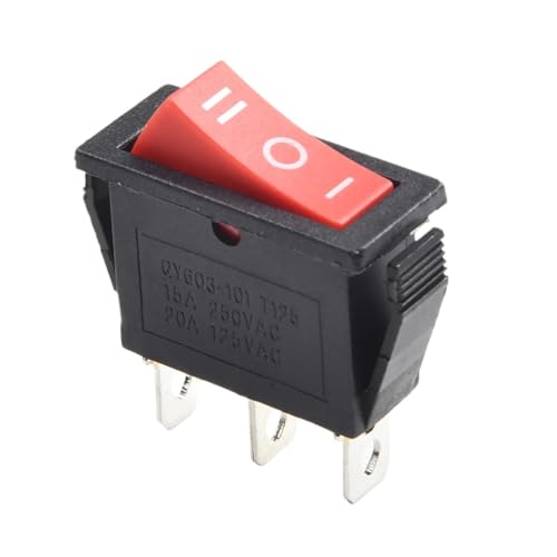 1 PCS Rocker Switch 15A 250V 20A 125V RED ON-OFF-ON 3-Pin Joystick Switch 240V Tool Switch Accessories Hand Tools Accessories NWPNLXEA 1 PCS Rocker Switch 15A 250V 20A 125V RED ON-OFF-ON 3-Pin Joystick Switch 240V Tool Switch Accessories Hand Tools Accessories NWPNLXEA von NWPNLXEA