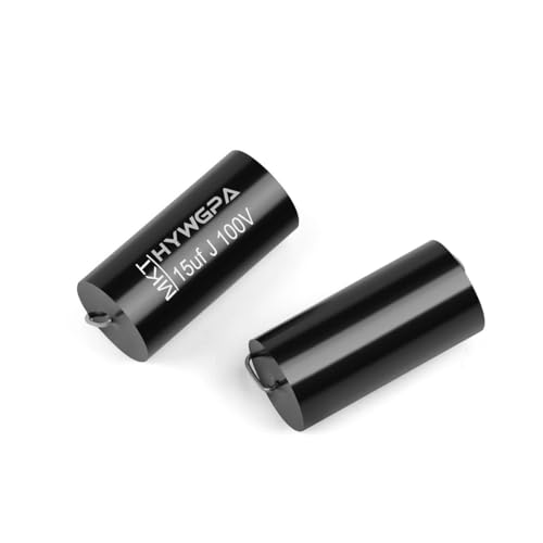 NWPNLXEA 2Pcs MPT MKP 100V 250V Capacitor Axial Fever Crossover Coupling Frequency-Divided for Audio Capacitor Audiophile Speaker (100V 10UF MKT) von NWPNLXEA