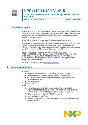 NXP Semiconductors Embedded-Mikrocontroller LQFP-48 32-Bit 50MHz Anzahl I/O 42 Tray NXP Semiconductors Embedded-Mikrocontroller LQFP-48 32-Bit 50MHz Anzahl I/O 42 Tray von NXP Semiconductors