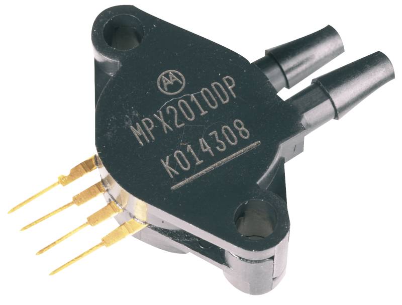 MPX 2050DP - Drucksensor, 0 ... 50 kPa, 0,8 mV/kPa von NXP