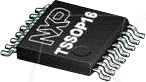 PCA9538PW - I²C-Bus/SMBus I/O Erweiterung, 8-bit, TSSOP-16 von NXP