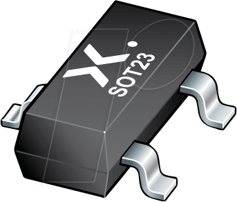 PESD5V2S2UT - Doppel-ESD-Schutzdiode, 5,2 Vrwm, 20 Vcl, 30KV, SOT-23 von NXP