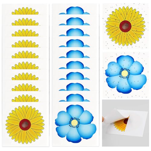 NXPUXP 20 er-Pack Fensterfruchtfliegenfallen,Sunflower Insect Trap,Fliegenfalle Indoor,Blumendesign,für Motten,Insekten NXPUXP 20 er-Pack Fensterfruchtfliegenfallen,Sunflower Insect Trap,Fliegenfalle Indoor,Blumendesign,für Motten,Insekten von NXPUXP