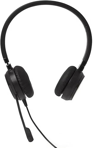 NXT Technologies UC-2000 Stereo-Computer-Headset mit Geräuschunterdrückung, Over-The-Headset, Schwarz (NX55445) von NXT Technologies