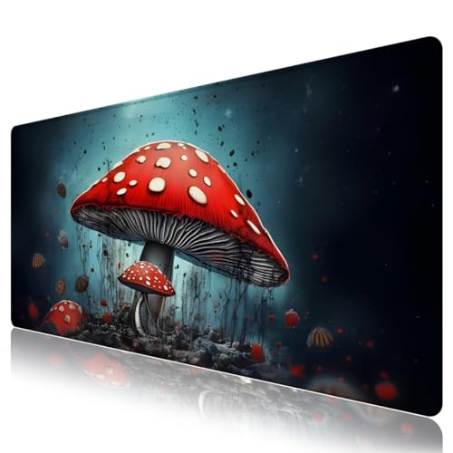 Coole Schreibtischmatte für Desktop, Mauspad-Matte, Schreibtischunterlage für Tastatur und Maus, XXL großes Mauspad für PC, rutschfestes großes Mauspad mit genähten Kanten, Mauspad für Computer Coole Schreibtischmatte für Desktop, Mauspad-Matte, Schreibtischunterlage für Tastatur und Maus, XXL großes Mauspad für PC, rutschfestes großes Mauspad mit genähten Kanten, Mauspad für Computer von NXZGO