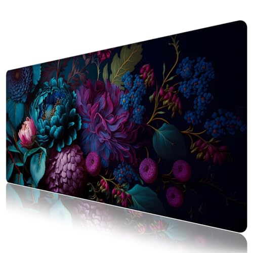 Schreibtischunterlage für Schreibtisch, Schreibtischunterlage, Mosepad für Tastatur und Maus, großes XXL-Mauspad für PC, rutschfestes großes Mauspad mit genähten Kanten, Mauspad für Computer, Laptop Schreibtischunterlage für Schreibtisch, Schreibtischunterlage, Mosepad für Tastatur und Maus, großes XXL-Mauspad für PC, rutschfestes großes Mauspad mit genähten Kanten, Mauspad für Computer, Laptop von NXZGO