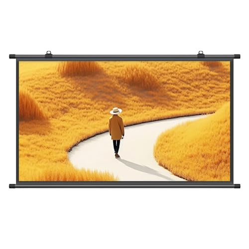 60 Zoll Beamer Leinwand, 16:9 Mattweiß Wandmontage 2.5 Gain 4K Projektionswand für Heimkino, Kino, Außen, Innen, Camping 60 Zoll Beamer Leinwand, 16:9 Mattweiß Wandmontage 2.5 Gain 4K Projektionswand für Heimkino, Kino, Außen, Innen, Camping von NYASAA