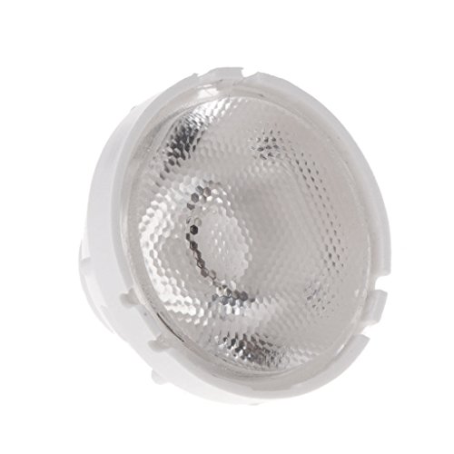 21 mm Hochleistungs-Reflektor-Kollimator mit weißer Halterung für XHP50 XML 5050 LED-Licht, einfach zu bedienen, passt zu Hochleistungs-LEDs von NYCEMAKEUP