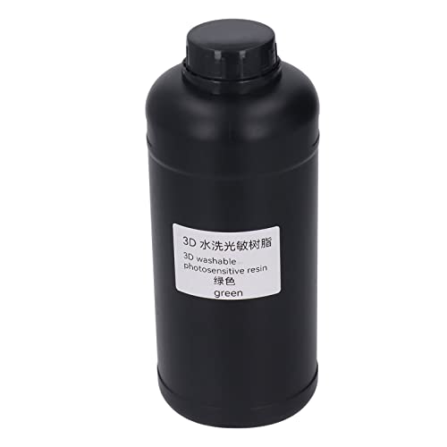 3D-Druckerharz, hochfestes und zähes Photopolymer für LCD-DLP-Modelle, 1000 ml (Grün) von NYSUZHOUJI
