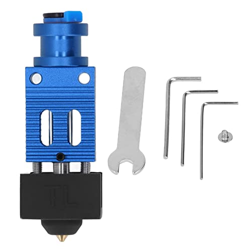 Aluminiumlegierung Messing Extruder -Hotend -Kit verbessert die Effizienzdruckerverstärkung der Stabilität Ender 3 V2 CR10 CR S Pro -Drucker (Blau) von NYSUZHOUJI