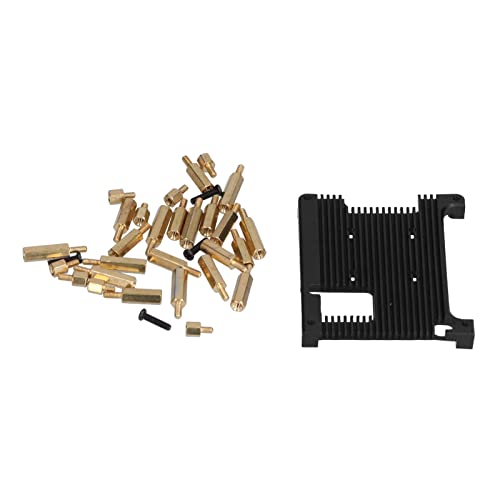 Aluminiumlegierungsschale 4B -Kühlung mit hoher Wärme -Dissipationseffizienz für die einfache Installation und Integration mit Expansion Board Schwarz Aluminiumlegierungsschale 4B -Kühlung mit hoher Wärme -Dissipationseffizienz für die einfache Installation und Integration mit Expansion Board Schwarz von NYSUZHOUJI