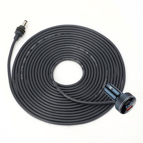 DC -Auto -Stromkabel 32,8ft Länge 18AWG IP68 Wassersicher mit Spannungsanzeige für Mini DC -Auto -Stromkabel 32,8ft Länge 18AWG IP68 Wassersicher mit Spannungsanzeige für Mini von NYSUZHOUJI