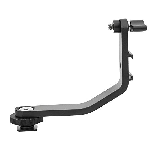 DSLR -Kamera -Videomonitore Armschuh Mount L Klammer Solid 360 ° Rotation Einfach Installieren Sie Aluminiumlegierung schwarz 4,5 5,7 Zoll Kamera Monitore DSLR -Kamera -Videomonitore Armschuh Mount L Klammer Solid 360 ° Rotation Einfach Installieren Sie Aluminiumlegierung schwarz 4,5 5,7 Zoll Kamera Monitore von NYSUZHOUJI