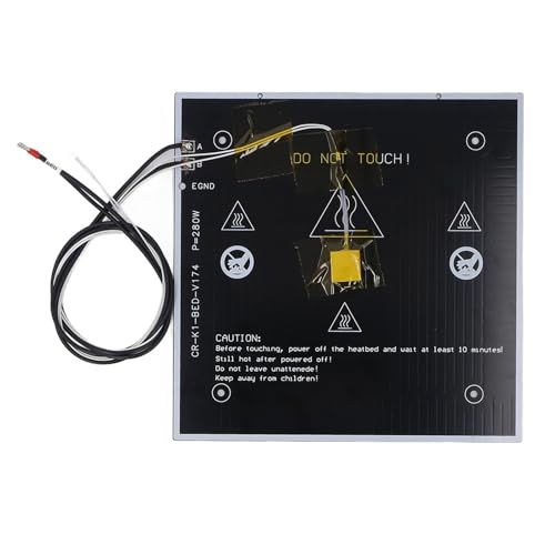 Heizte Bettkit 24 V 280W heißen Aluminium Heißplattform einfach Installieren Sie Druckerersatz 235x235x3mm Heizte Bettkit 24 V 280W heißen Aluminium Heißplattform einfach Installieren Sie Druckerersatz 235x235x3mm von NYSUZHOUJI