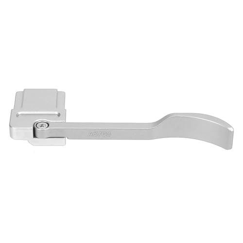 Kamera -Daumengriff Faltbare Aluminiumlegierung Daumen Grip A6700 Anzug Aluminiumlegierung (Grau) von NYSUZHOUJI