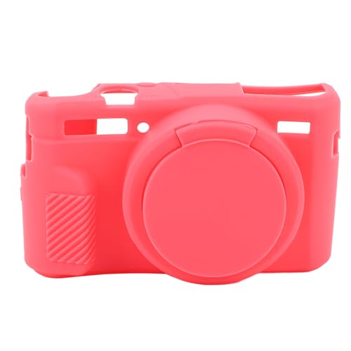 Kamera Silikongehäuse Weiche Schutzabdeckung für G7X2 Spiegelloser Digitalkamera Schutzkörperhaut (Rosa) von NYSUZHOUJI