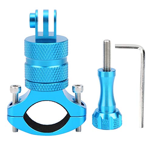 NYSUZHOUJI Actionkamera Aluminiumlegierung 360 -Grad -Rotation Ballkopf -Motocycle -Universalständer (Blau) von NYSUZHOUJI