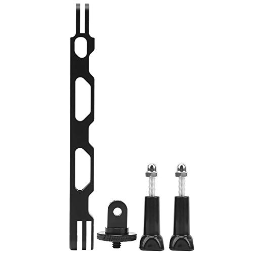 NYSUZHOUJI Actionkamera Expansion Bracket Aluminium Verlängerung Arm Sportkamera Monthelm Montierung Seitungshalter Griffe Schwarze 2 Schrauben NYSUZHOUJI Actionkamera Expansion Bracket Aluminium Verlängerung Arm Sportkamera Monthelm Montierung Seitungshalter Griffe Schwarze 2 Schrauben von NYSUZHOUJI