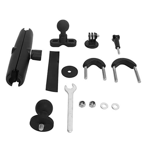 NYSUZHOUJI Actionkamerashalter Fahrradhalterung Halterung 360 Rotatierbar für 10 Motorradlenker Universal Plastikmetall NYSUZHOUJI Actionkamerashalter Fahrradhalterung Halterung 360 Rotatierbar für 10 Motorradlenker Universal Plastikmetall von NYSUZHOUJI