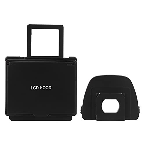 NYSUZHOUJI Kamera Sonnenschutzhaube LCD -Bildschirm Sonnenhood Pop -up Sonnenschatten für D5 Clear Sichtbarkeit schwarz von NYSUZHOUJI