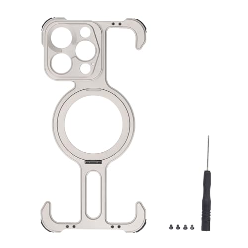 NYSUZHOUJI Metallrahmen ohne Stoßdämpfung 17mm Gewinde schlanker Stoßstange Hülle IOS Telefon 15pro von NYSUZHOUJI