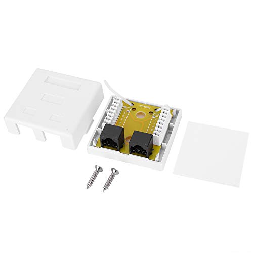 NYSUZHOUJI RJ45 8p8c Cat 6 Dualport -Netzwerkeanschlüsse Hautmontage Desktop Information Junction Box für Netzwerkekabelverdrahtungsanschlüsse als Bild gezeigt NYSUZHOUJI RJ45 8p8c Cat 6 Dualport -Netzwerkeanschlüsse Hautmontage Desktop Information Junction Box für Netzwerkekabelverdrahtungsanschlüsse als Bild gezeigt von NYSUZHOUJI