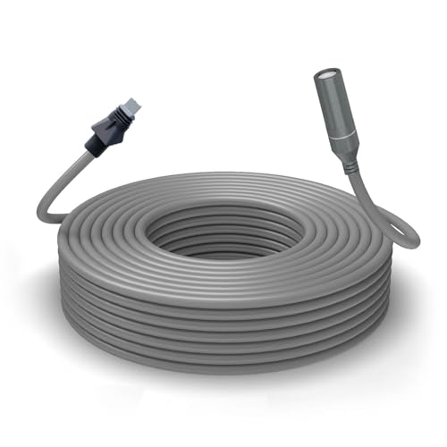 NYSUZHOUJI Satellitenkabel 1200 Mbit/s erweiterte Signalübertragung Robustwetterfest Einfacher Installation niedriger Signalverlust breites Kompatibilität Wasser für Gen2 V2 (75ft/23 m) von NYSUZHOUJI