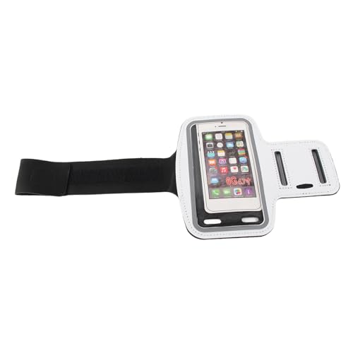 NYSUZHOUJI Sport Arm Handytasche Reflektierendes Material Nachtlauf Fitness für den Outdoor (Weiß) von NYSUZHOUJI