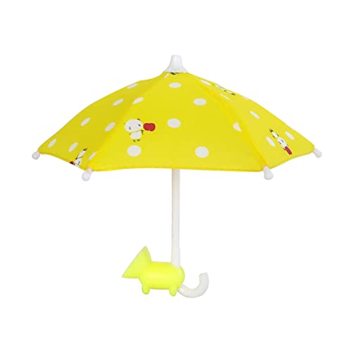 NYSUZHOUJI Telefon Sonnenschutzhalter Outdoor Telefon Sun Dach Mobiltelefon Stand Mobiltelefonhalter Multicolor 25 x 20 x 20 cm 50g (Yellow) von NYSUZHOUJI