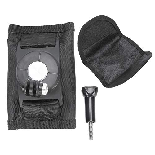 NYSUZHOUJI Universelle 360 Grad rotierende Bewegungskameras Rucksack Clip Expansion Bracket Mount Adapter für Sportreisen Schwarz NYSUZHOUJI Universelle 360 Grad rotierende Bewegungskameras Rucksack Clip Expansion Bracket Mount Adapter für Sportreisen Schwarz von NYSUZHOUJI