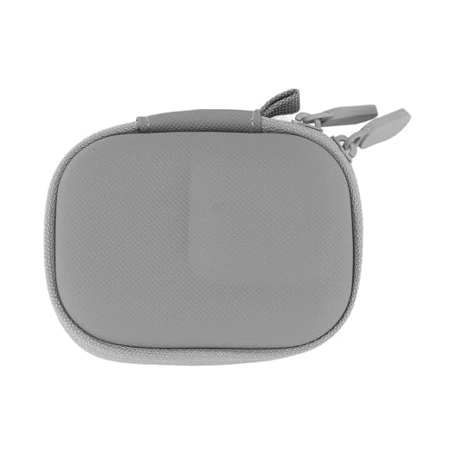 Osmo Action Camera Traging Case Hard Shell Protective Storage Bag für Reisen im Freien PU Leder (Grau) von NYSUZHOUJI