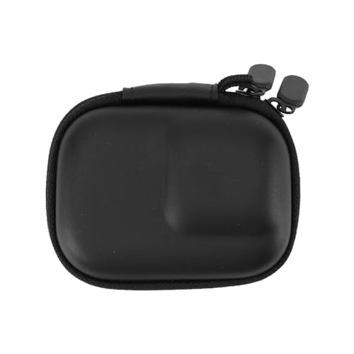 Osmo Action Camera Traging Case Hard Shell Protective Storage Bag für Reisen im Freien PU Leder (Schwarz) von NYSUZHOUJI