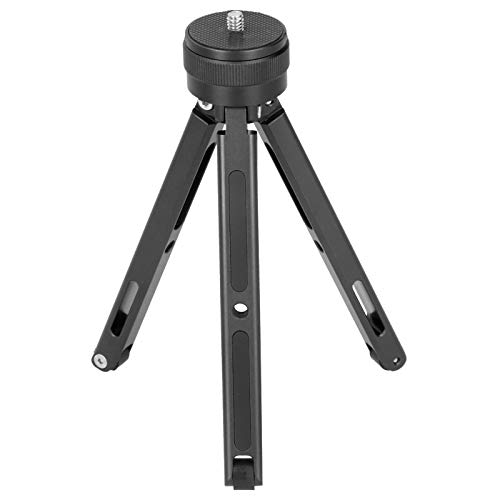 TROATTOD STänder Verstellbarer Desktop -Mount -Halter tragbarer Kamerahalter für Mobiltelefonsportkamera (Schwarz) von NYSUZHOUJI