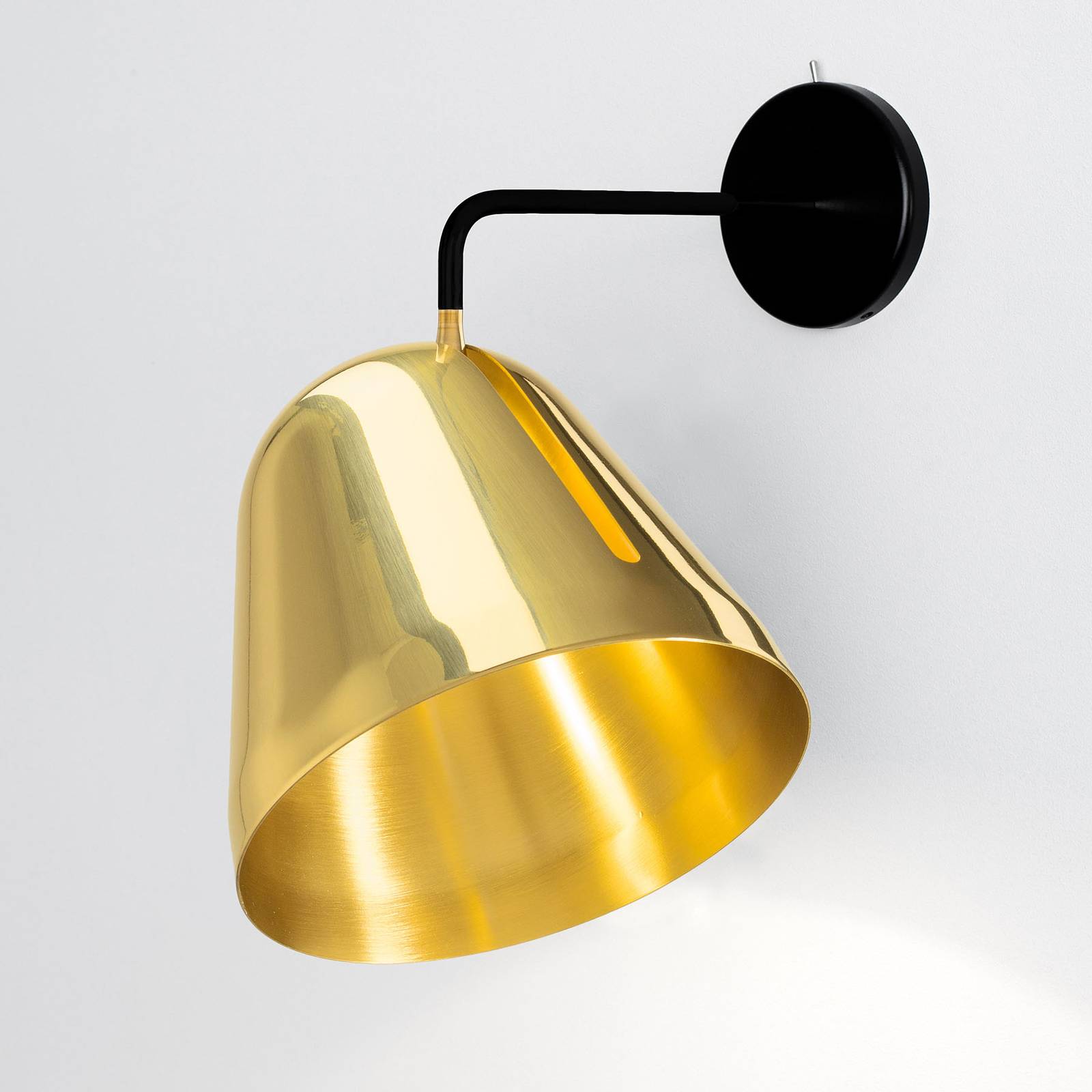 Nyta Tilt Wall Brass Wandleuchte, Wandanschluss Nyta Tilt Wall Brass Wandleuchte, Wandanschluss von NYTA