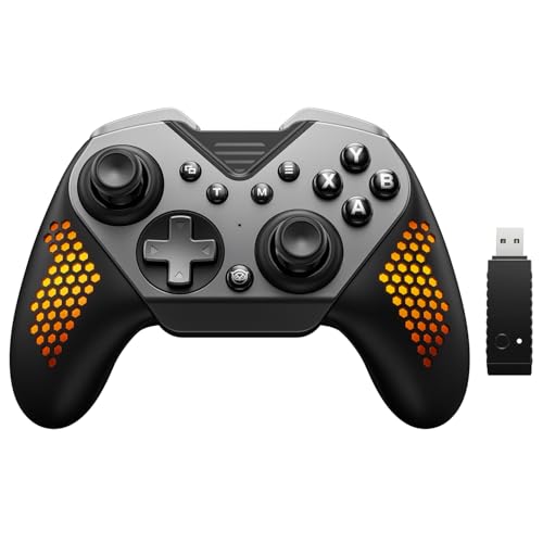 NYXI Flexi Wireless PC Controller - Hall Effect Sensing Joystick, Hall Analong Triggers, Interchangeable D-pad&Left Joystick, Adjustable Turbo/Vibration, Mppable Back Buttons for PC/Switch/iOS/Android NYXI Flexi Wireless PC Controller - Hall Effect Sensing Joystick, Hall Analong Triggers, Interchangeable D-pad&Left Joystick, Adjustable Turbo/Vibration, Mppable Back Buttons for PC/Switch/iOS/Android von NYXI