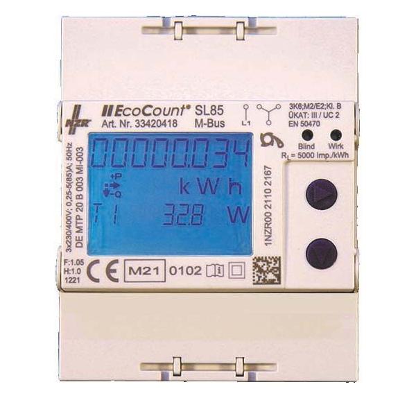 NZR Elektr.Hutschienenzähler EcoCount SL#43420218 von NZR