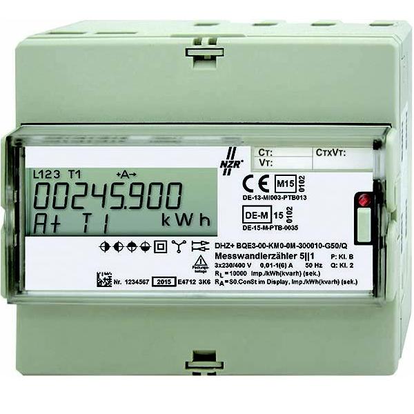 NZR Hutschienenzähler DHZ S0 1 #57320405 von NZR
