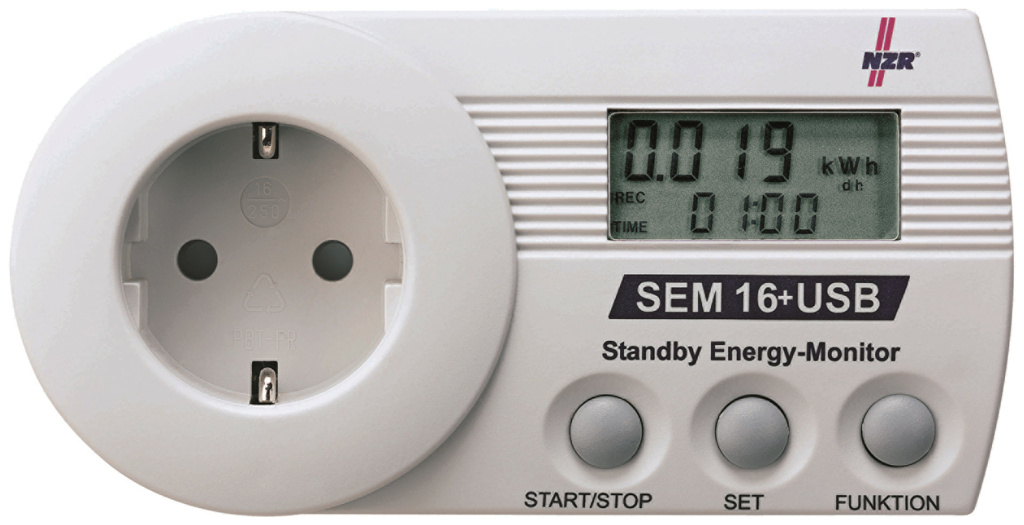 NZR SEM 16+ USB Energy-Monitor von NZR