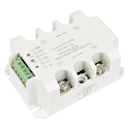 LSA-H3P15YB Einphasig AC 15A 220V/380V Solid State Spannungsregler 1Pcs LSA-H3P15YB Einphasig AC 15A 220V/380V Solid State Spannungsregler 1Pcs von NZTZEEBZ