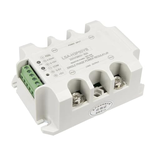 LSA-H3P50YB Einphasig AC 50A 220V/380V Solid State Spannungsregler 1Pcs LSA-H3P50YB Einphasig AC 50A 220V/380V Solid State Spannungsregler 1Pcs von NZTZEEBZ