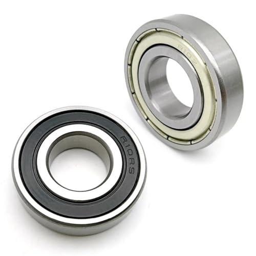 Lager R10 R10ZZ R10Z R10RS R10-2RS 5/8"x1-3/8"x11/32" Zoll Kugellager Einzelrillenkugellager 1St(R10-2RS) von NZTZEEBZ