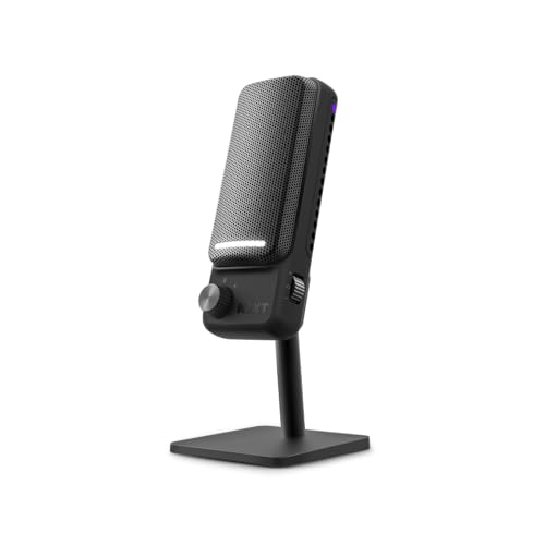 NZXT Capsule Elite – Premium-USB-Kondensatormikrofon für Gaming, Streaming, Podcasting und Aufnahmen – Klang in Studioqualität – Multi-Positions-Design – DTS-Software – RGB-Beleuchtung – Schwarz NZXT Capsule Elite – Premium-USB-Kondensatormikrofon für Gaming, Streaming, Podcasting und Aufnahmen – Klang in Studioqualität – Multi-Positions-Design – DTS-Software – RGB-Beleuchtung – Schwarz von NZXT