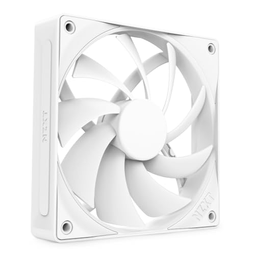 NZXT F120Q | 120 mm Quiet Airflow PC-Gehäuselüfter | Ansaug- oder Abluftbetrieb | Abgeschrägter Rahmen für einen konzentrierten Luftstrom | Hydrodynamische Gleitlager | Leise | PWM-Steuerung | Weiß NZXT F120Q | 120 mm Quiet Airflow PC-Gehäuselüfter | Ansaug- oder Abluftbetrieb | Abgeschrägter Rahmen für einen konzentrierten Luftstrom | Hydrodynamische Gleitlager | Leise | PWM-Steuerung | Weiß von NZXT