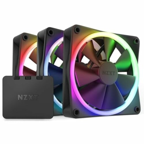 NZXT F120RGB RGB Triple 120mm, Desktop, schwarz von NZXT