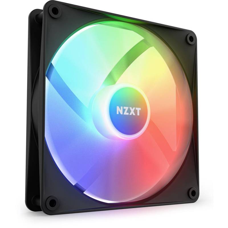 NZXT F140 RGB Core - Gehäuselüfter, Schwarz (140mm, 8x LED) von NZXT