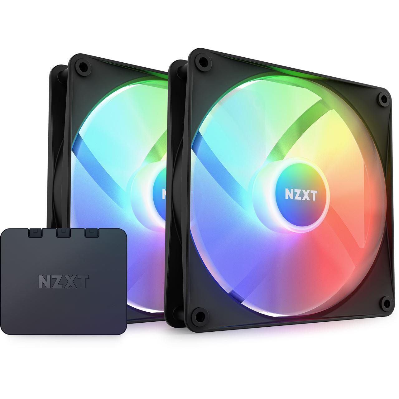 NZXT F140 RGB Core - Gehäuselüfter, Schwarz von NZXT