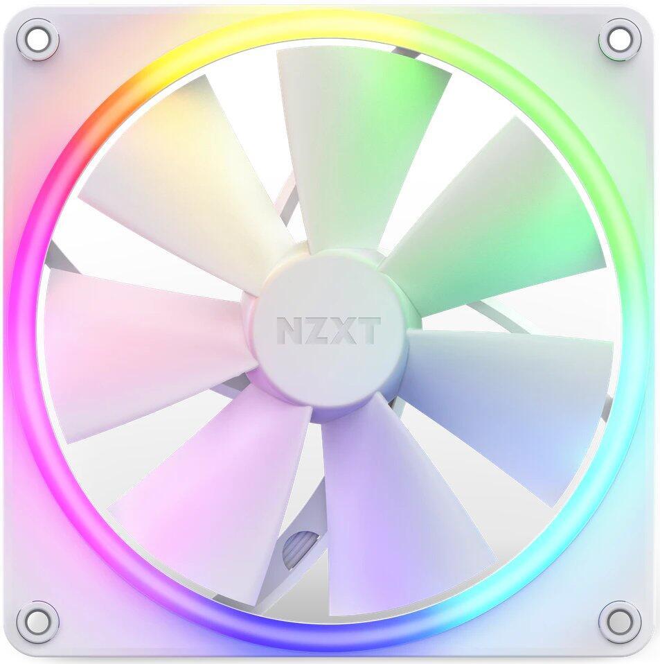 NZXT F140 RGB - Gehäuselüfter, Weiß (140mm, 20xLED) von NZXT