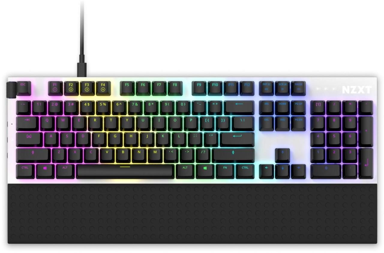 NZXT Function Weiß Tastatur von NZXT