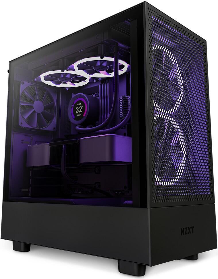 NZXT H5 Midi-Tower-Gehäuse Schwarz von NZXT